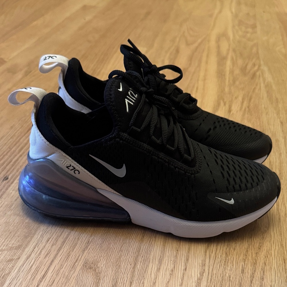 Nike Air Max 270 Black and White Sneakers